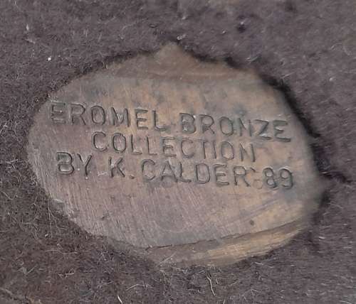 Eromel Keith Calder solid bronze of aardvark
