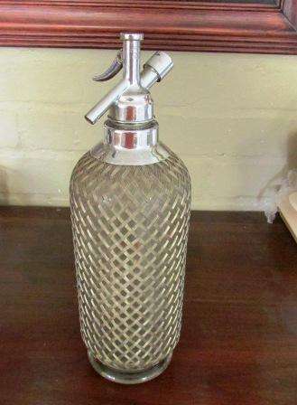 Retro SPARKLETS LTD Soda Siphon. Made in England. Approximately 35 cms high