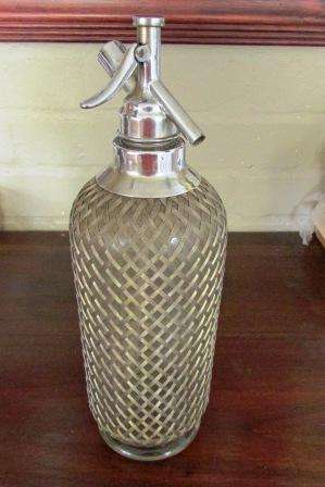 Retro SPARKLETS LTD Soda Siphon. Made in England. Approximately 35 cms high