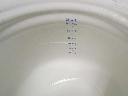 CORNING WARE Corn Flower Blue 2 Qt. 8 Cup Stove Top Tea / Coffee pot. Very Large