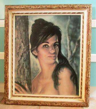 'TINA' J. H. Lynch Print on Board. Framed. Circa 1961. Frame Size is 61 x 71 cms.