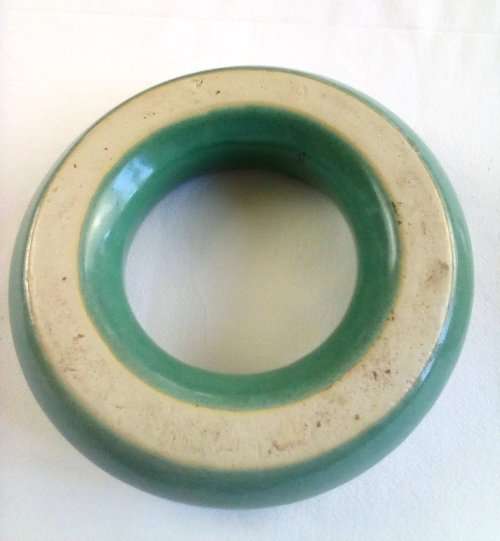 Retro Centerpiece Vase approximately D 18 x H 5 cms