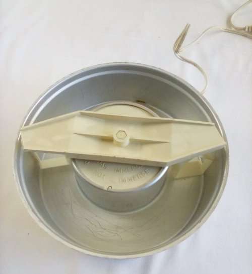 Retro SEB ICE CREAM MAKER working Diameter 21 cms