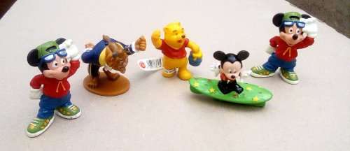 Disney Vintage Toys CE Bullyland Hand Painted Germany