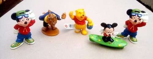 Disney Vintage Toys CE Bullyland Hand Painted Germany
