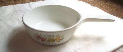 Corningware La Sauge minature frying pan USA 1 PINT approximately 15 cms diameter vintage