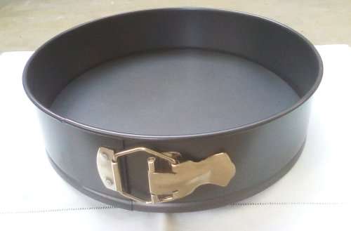 2 x Large Springform Baking Tins / Pans non stick approximately D 26 x H 7 cms
