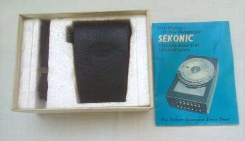 Sekonic Auto-Lumi Model L-86 Exposure meter boxer Japan vintage with instructions