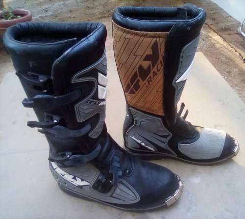 Motor Cross Fly Racing `Boots Built to Ride` size 10