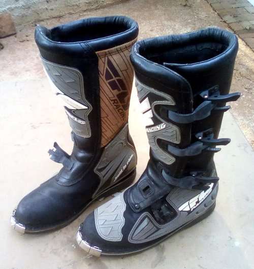 Motor Cross Fly Racing `Boots Built to Ride` size 10