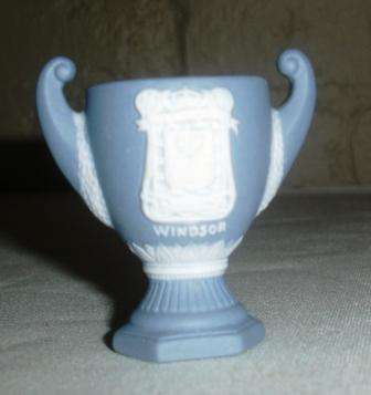Wedgwood "Windsor" Trophy cup.6.5cm L x 6cm H.Made in England