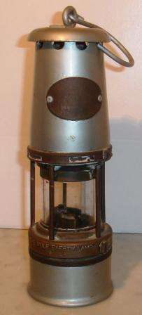 Victor Kent Wolf Miners Safety Lamp.Approx.29cmL x 10cm W
