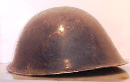 Army helmet No.4-1956.Written inner- "ROC" "TA" "MA".Approx.31 x 28 x 17H
