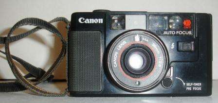 Vintage canon auto focus camera