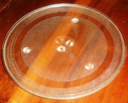 Microwave oven Turntable. Approx. 31cmD