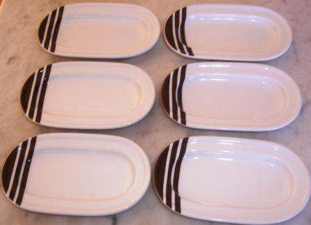 BIDASOA 80 Dipping/Butter dishes x 6.Resistente a Detergentes.Made in Spain.