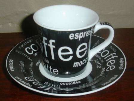 Espresso/Coffee duo's x 6.