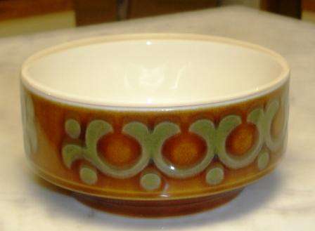 Retro Hornsea "Bronte"bowl.Circa 1977.Made in England,Approx.12.5cmD  x 6cmH