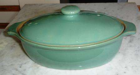 Retro Denby Stoneware Casserole Dish with lid.Made England.