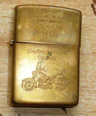 Retro Zippo "Harley Davidson" Lighter.Made in U.S.A.