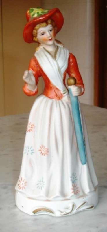 Lady ornament. Approx. 21cm h