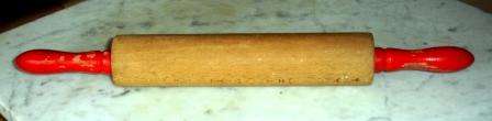 Retro wooden rolling pin. Approx. 41cml