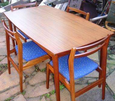Retro dining room suite