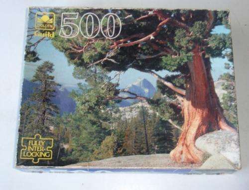 Retro 500 piece jig saw puzzle. Complee. Approx. 30 x 24 x 5cm