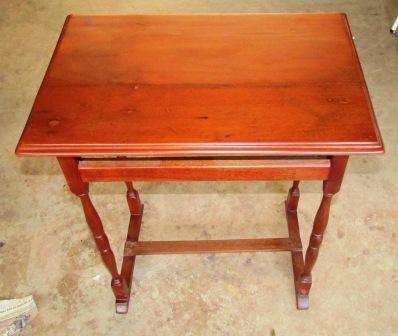 Vintage occassional table approximately 60 x 40 x 67cms high