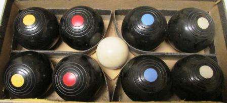 Retro "Banda" carpet bowls
