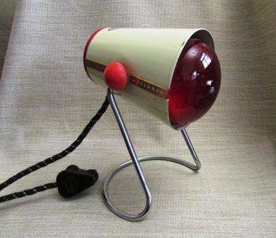 Retro "National Biolight" Infra red lamp.Working