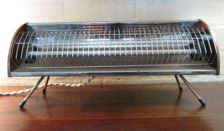 Retro "Speedie" Electric 2 Bar Heater. Made in Australia. Working.