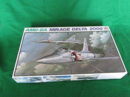 ESCI AMD. BA MIRAGE DELTA 2000. Scale 1/48. Boxed - Unopened. Made in Italy (Art - 4035) Vintage.