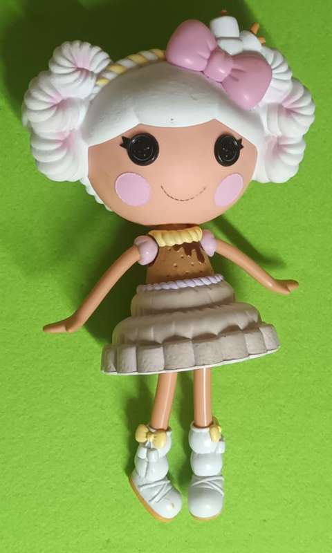 Lalaloopsy Marshmallow doll vintage T M & Co app. 35 cms long