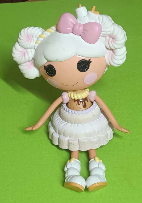 Lalaloopsy Marshmallow doll vintage T M & Co app. 35 cms long