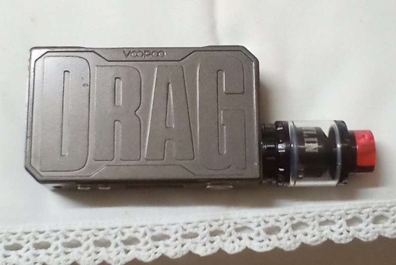 VOOPOO DRAG VAPE DEVICE GREY