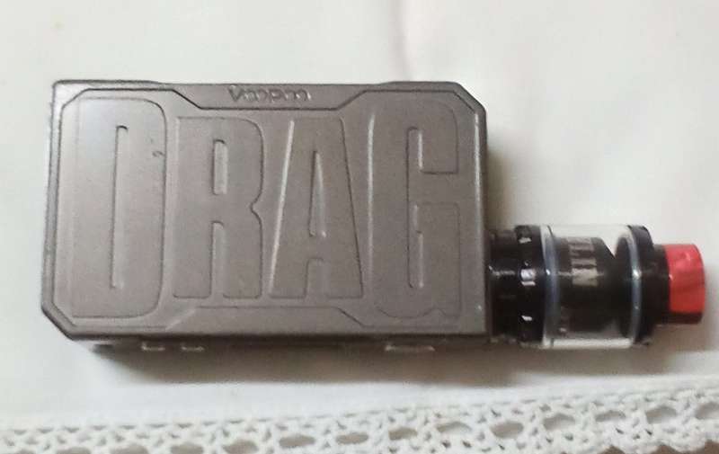 VOOPOO DRAG VAPE DEVICE GREY