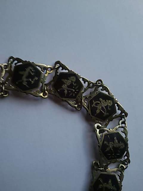 VINTAGE SIAM STERLING SILVER BRACELET