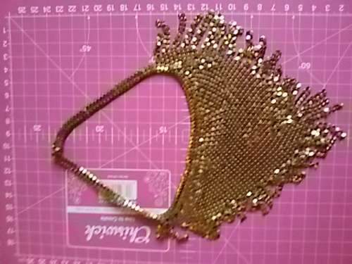 FANTASTIC VINTAGE 70'S BIB NECKLACE