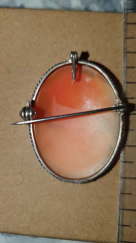 Cameo set in Sterling silver