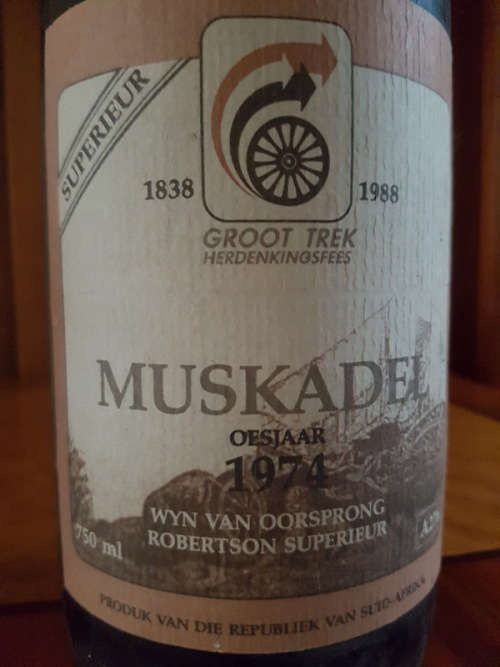 150 y GROOT TREK commemorative 1974 Muskadel