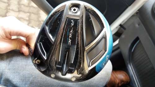 Callaway Rogue 9 degree driver, adj tool and cover incl Club is fitted with a Regular flex shaft