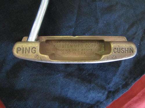 Ping Cushin Putter, Original shaft and grip