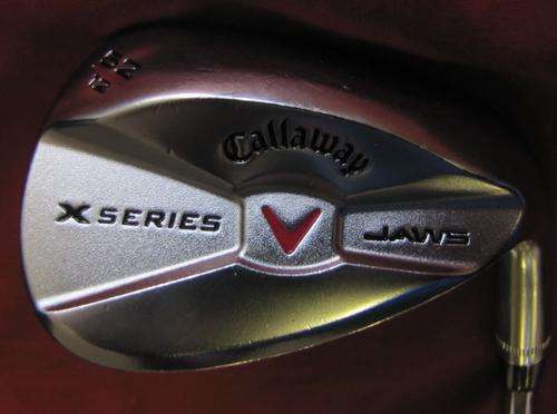 CALLAWAY X-SERIES JAWS 52 DEGREE WEDGE, S300 DYNAMIC GOLD STEEL SHAFT, CALLAWAY GRIP