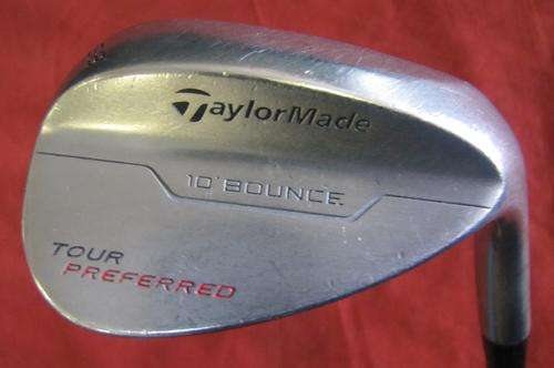 TAYLOR MADE TOUR PREFERRED 58 DEGREE WEDGE, KBS TOUR-V STEEL SHAFT, TAYLOR MADE GRIP
