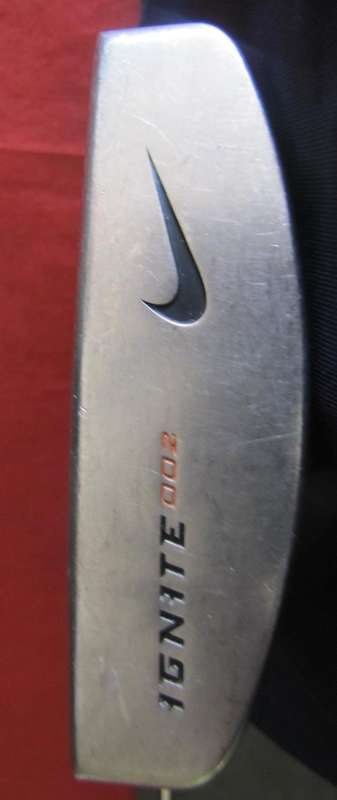 NIKE IGNITE 002 PUTTER WITH A TAYLOR MADE GRIP, ON A CRAZY R1 START