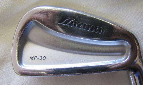 MIZUNO MP-30, 4-PW, S-300 STEEL SHAFTS WITH ORIGINAL MIZUNO GRIPS