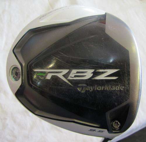 TAYLOR MADE ROCKET BALLZ RBZ DRIVER. 9.5 DGR, LOF ADJUSTABLE, S-FLEX RBZ SHAFT TAYLOR MADE GRIP
