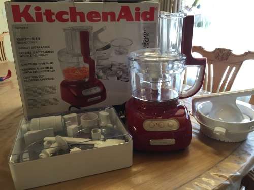 Kitchen Aid Food Processor Red