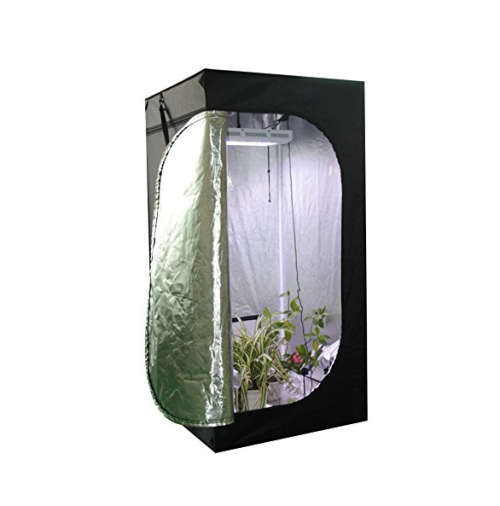 INDOOR GROW LIGHT AND TENT COMBO